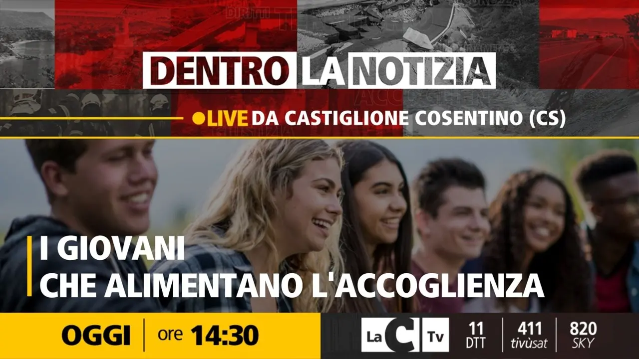 Migranti, i giovani che alimentano l’accoglienza: l’esempio di Castiglione Cosentino a Dentro la Notizia