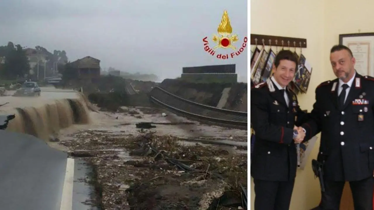 Salvò tre adulti e un neonato da un’alluvione nel Reggino, medaglia al Merito civile al carabiniere Giuseppe Paratore