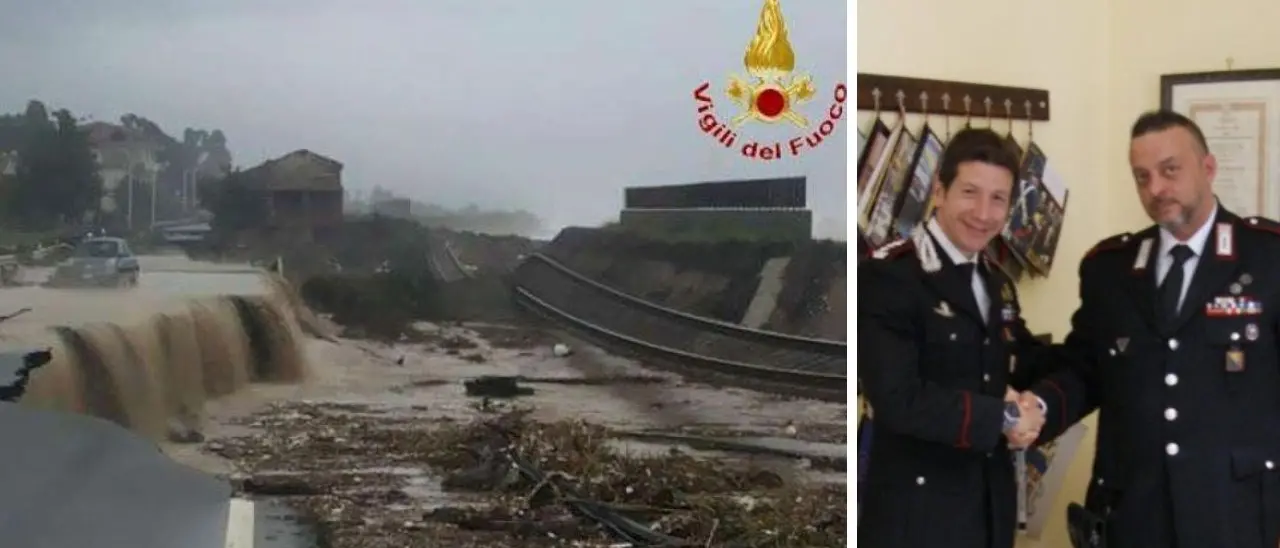Salvò tre adulti e un neonato da un’alluvione nel Reggino, medaglia al Merito civile al carabiniere Giuseppe Paratore
