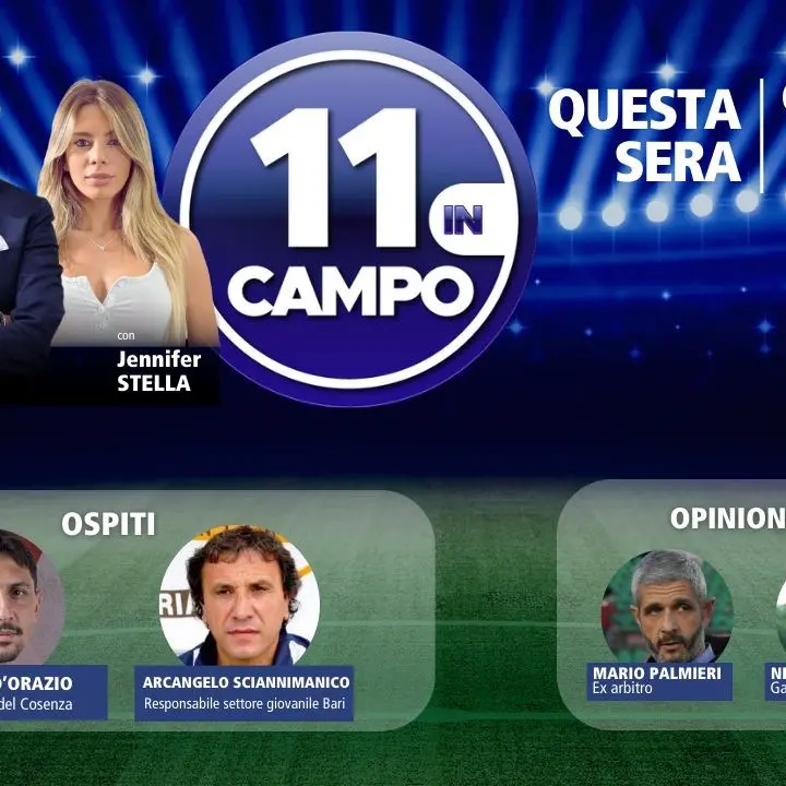 Il capitano del Cosenza Tommaso D’Orazio tra gli ospiti di 11 in campo: questa sera alle 21.30 su LaC Tv