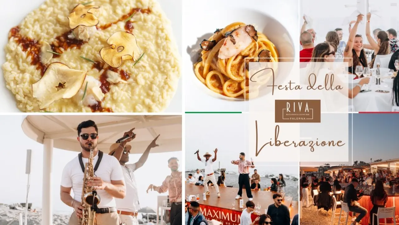 Il Riva Restaurant celebra la Festa della Liberazione con uno show dedicato alla storia della musica italiana e alla sua arte culinaria