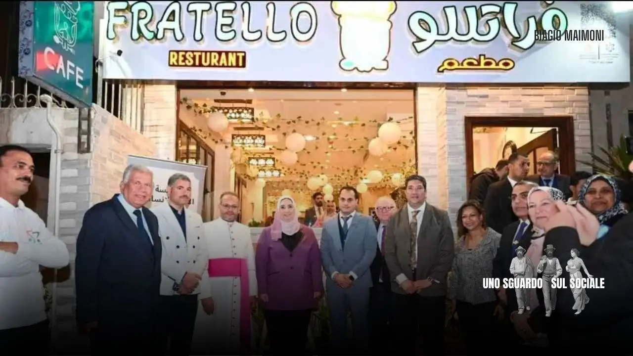 Fratello, il ristorante in Egitto che che offre 5mila pasti alle famiglie in difficoltà. E si guarda anche all’Italia