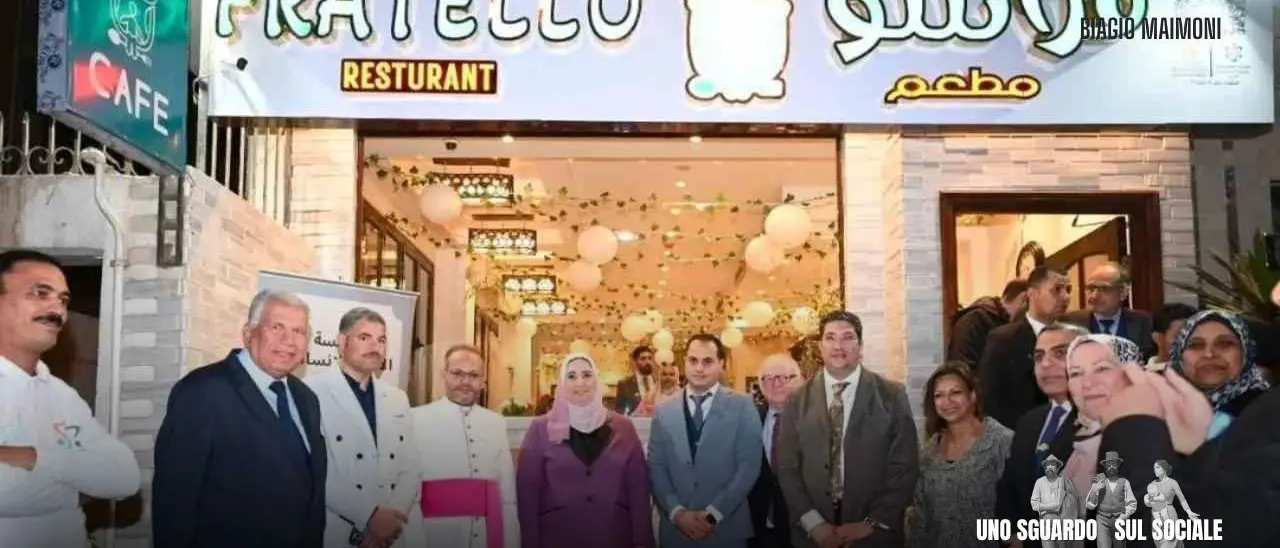 Fratello, il ristorante in Egitto che che offre 5mila pasti alle famiglie in difficoltà. E si guarda anche all’Italia