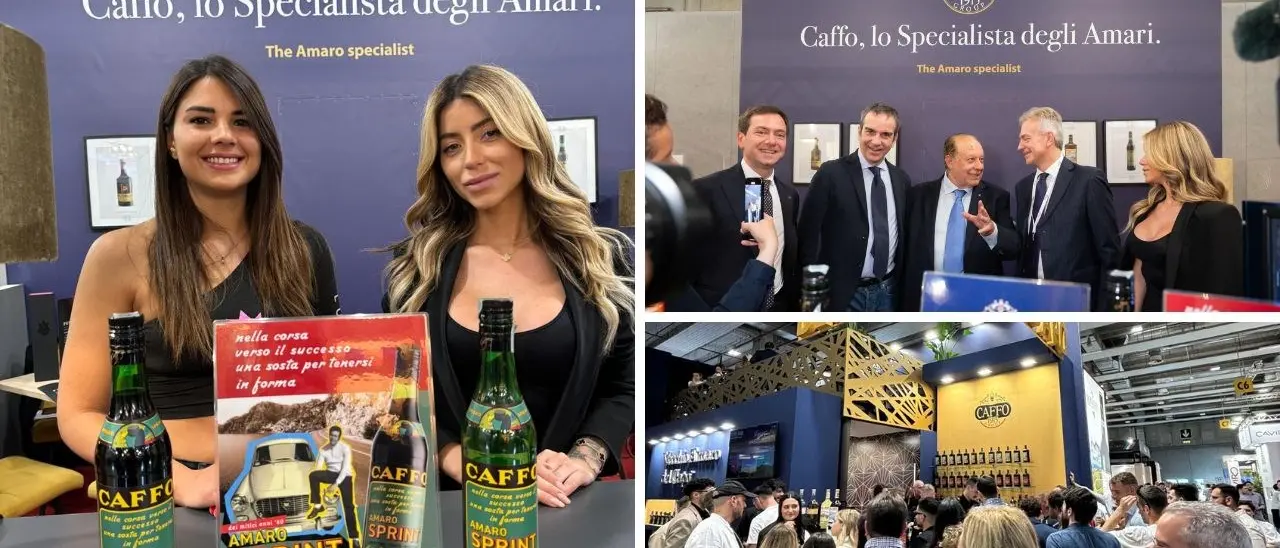 Con Amaro Sprint il Gruppo Caffo chiude Vinitaly 2024 sempre più leader nel mercato degli amari