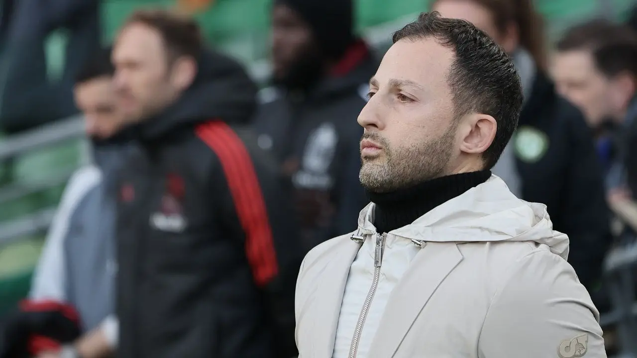 L’allenatore calabrese Domenico Tedesco tra i più quotati per la panchina del Milan nel dopo-Pioli