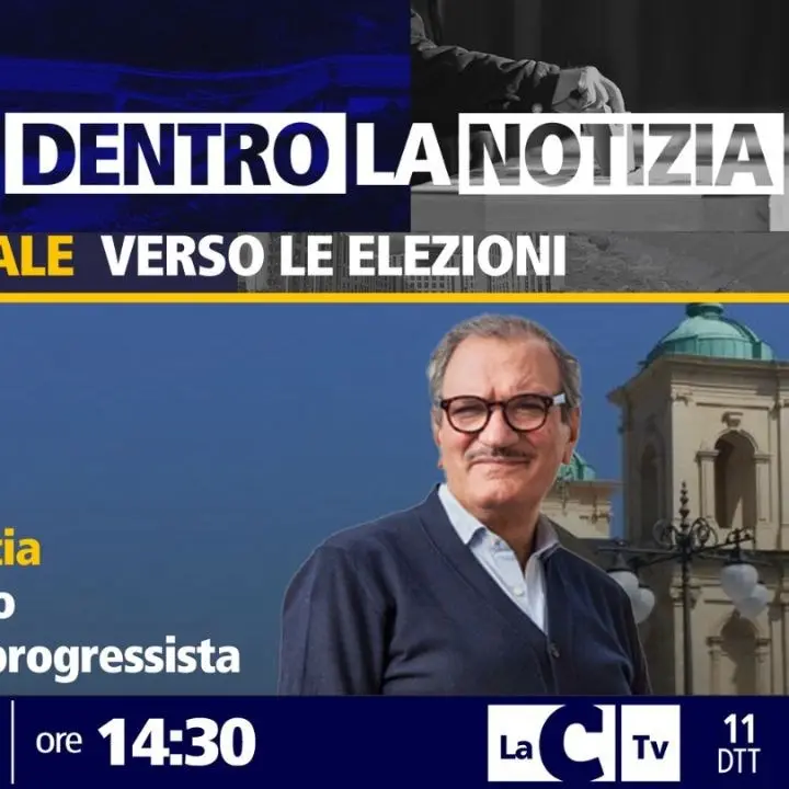 Comunali a Vibo Valentia, a Dentro la Notizia l’intervista al candidato della coalizione progressista Enzo Romeo