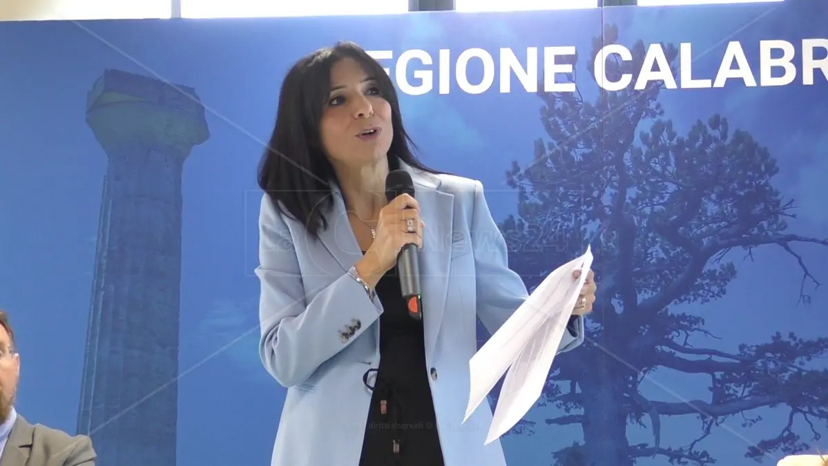 Giusi Princi candidata alle Europee: la vicepresidente della Regione Calabria nelle liste di Fi della circoscrizione Sud