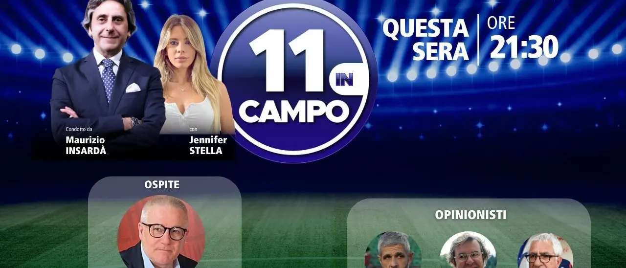 Il direttore sportivo del Catanzaro Giuseppe Magalini ospite di 11 in campo: appuntamento alle 21.30 su LaC Tv