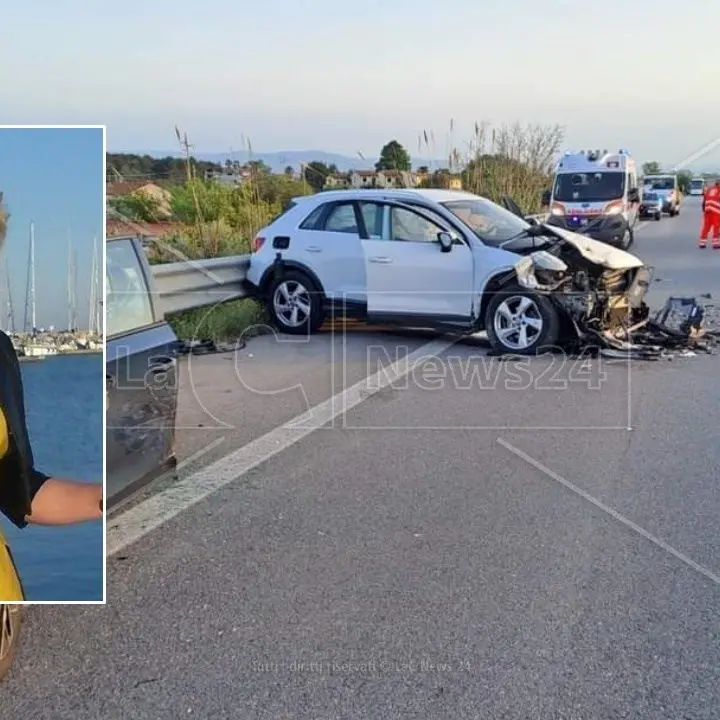 Incidente a Villapiana, è morta la donna rimasta gravemente ferita nello scontro fra tre auto sulla 106