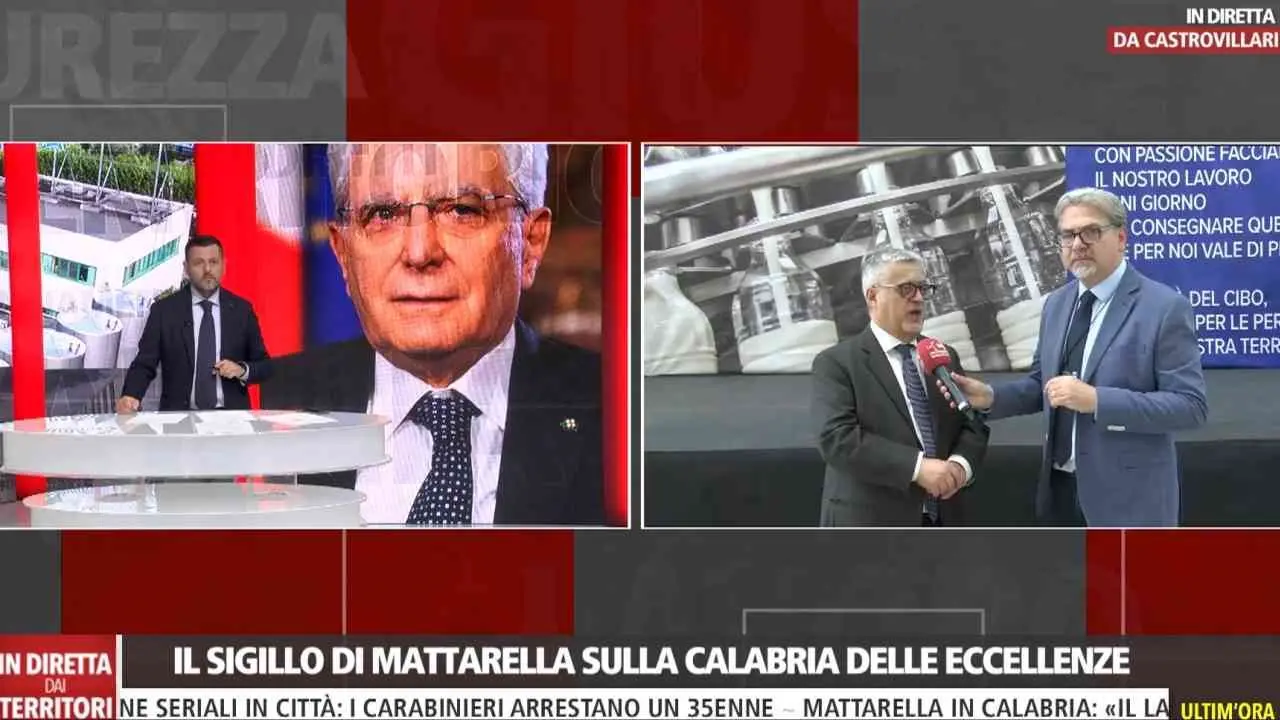 Mattarella in Calabria, l’appello degli imprenditori: «Lo Stato aiuti le aziende a sostenere la crescita anche attraverso le infrastrutture»