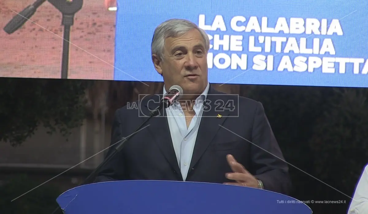 Europee, Forza Italia apre la campagna elettorale in Calabria con Tajani