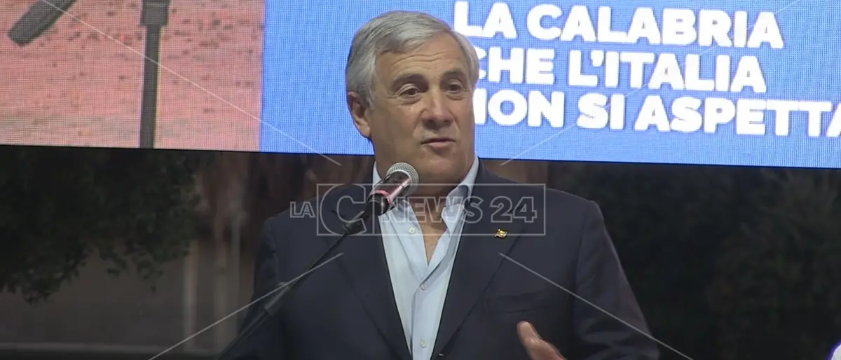 Europee, Forza Italia apre la campagna elettorale in Calabria con Tajani