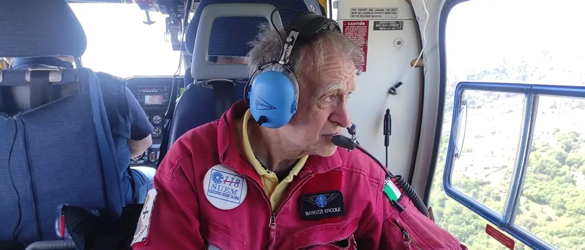 Va in pensione Ercole Barozzi, il medico dell’elisoccorso di Crotone