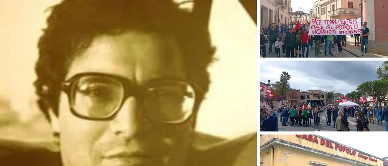 Rosarno, Primo maggio nel ricordo di Giuseppe Valarioti con tre parole d’ordine: pace, terra e lavoro