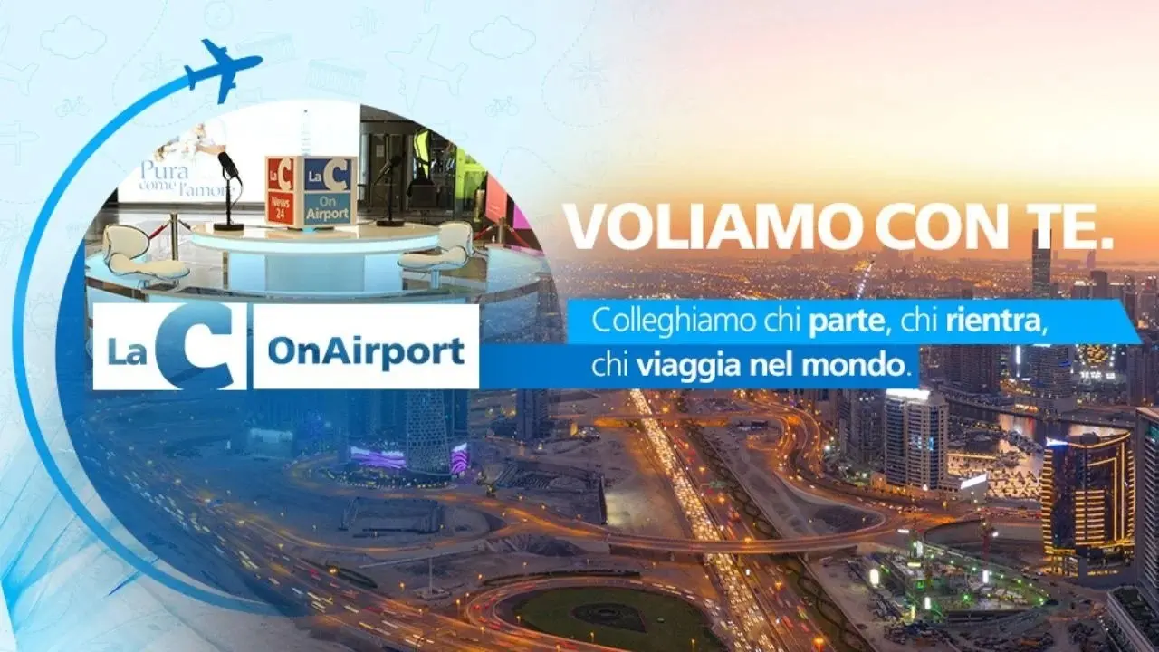 LaC OnAirport pronta al decollo, lunedì l’inaugurazione della nostra postazione televisiva e radiofonica nell’aeroporto di Lamezia