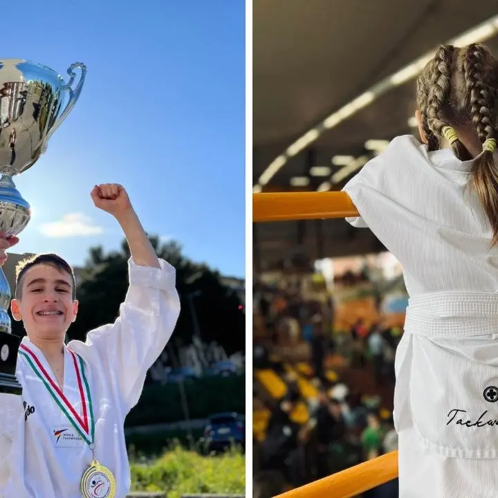 Regionale di combattimento Kids-Children-Beginners, la Taekwondo in Fiore prima società in Calabria