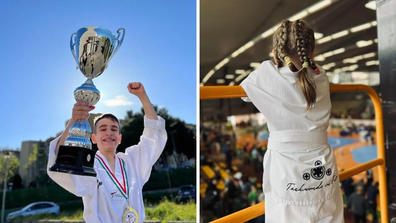 Regionale di combattimento Kids-Children-Beginners, la Taekwondo in Fiore prima società in Calabria