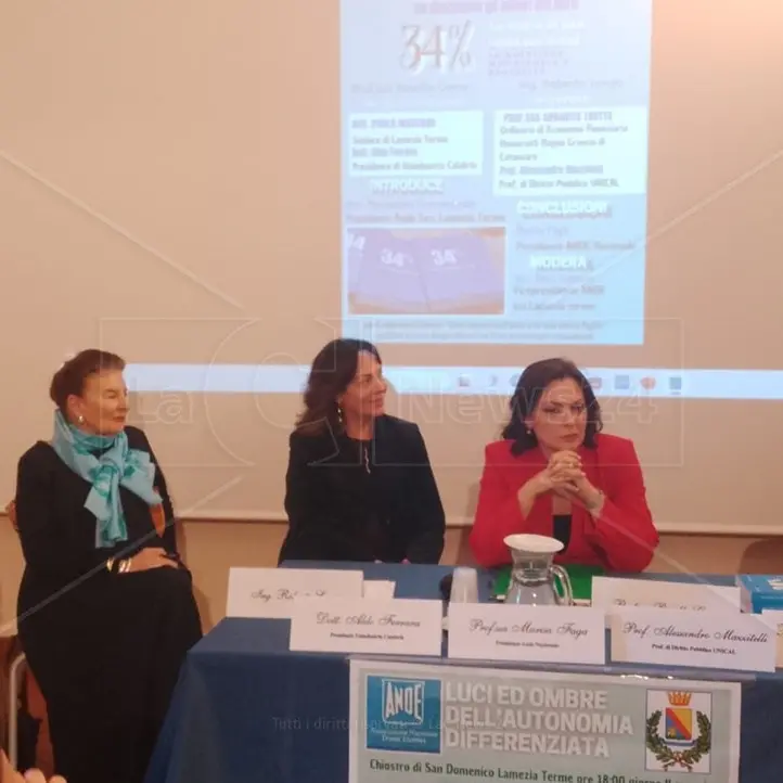 Autonomia differenziata, a Lamezia Terme convegno su luci e ombre del ddl Calderoli