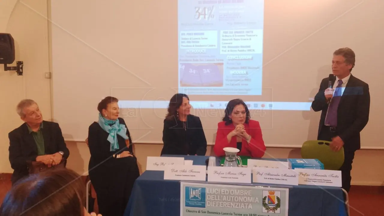 Autonomia differenziata, a Lamezia Terme convegno su luci e ombre del ddl Calderoli