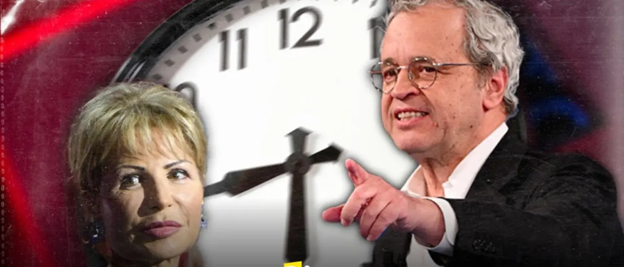 I 15 minuti della discordia: botta e risposta tra Gruber e Mentana per il ritardo nel cambio in tv