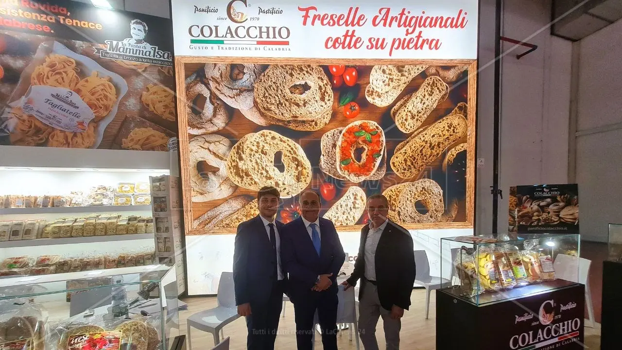 La pasta e i prodotti da forno di Colacchio al Cibus, all’insegna della tradizione calabra e dell’artigianalità