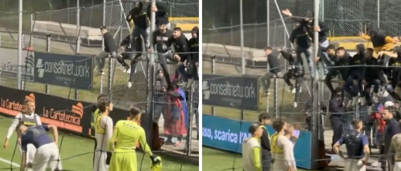 «Toglietevi le maglie, non siete degni»: calciatori del Crotone contestati dopo il playoff perso contro il Picerno, indaga la Procura federale