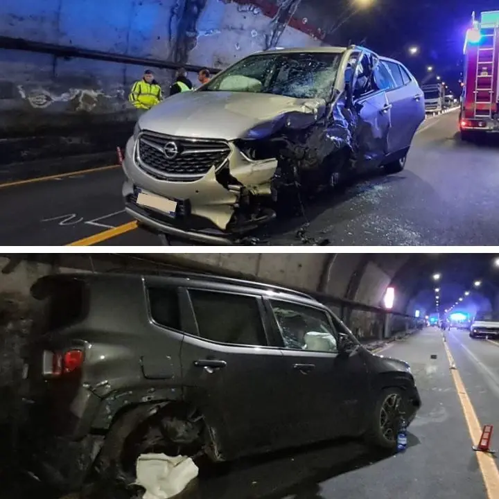 Ancora un incidente sulla Jonio-Tirreno, scontro tra due auto all’interno della galleria Limina: un morto e un ferito