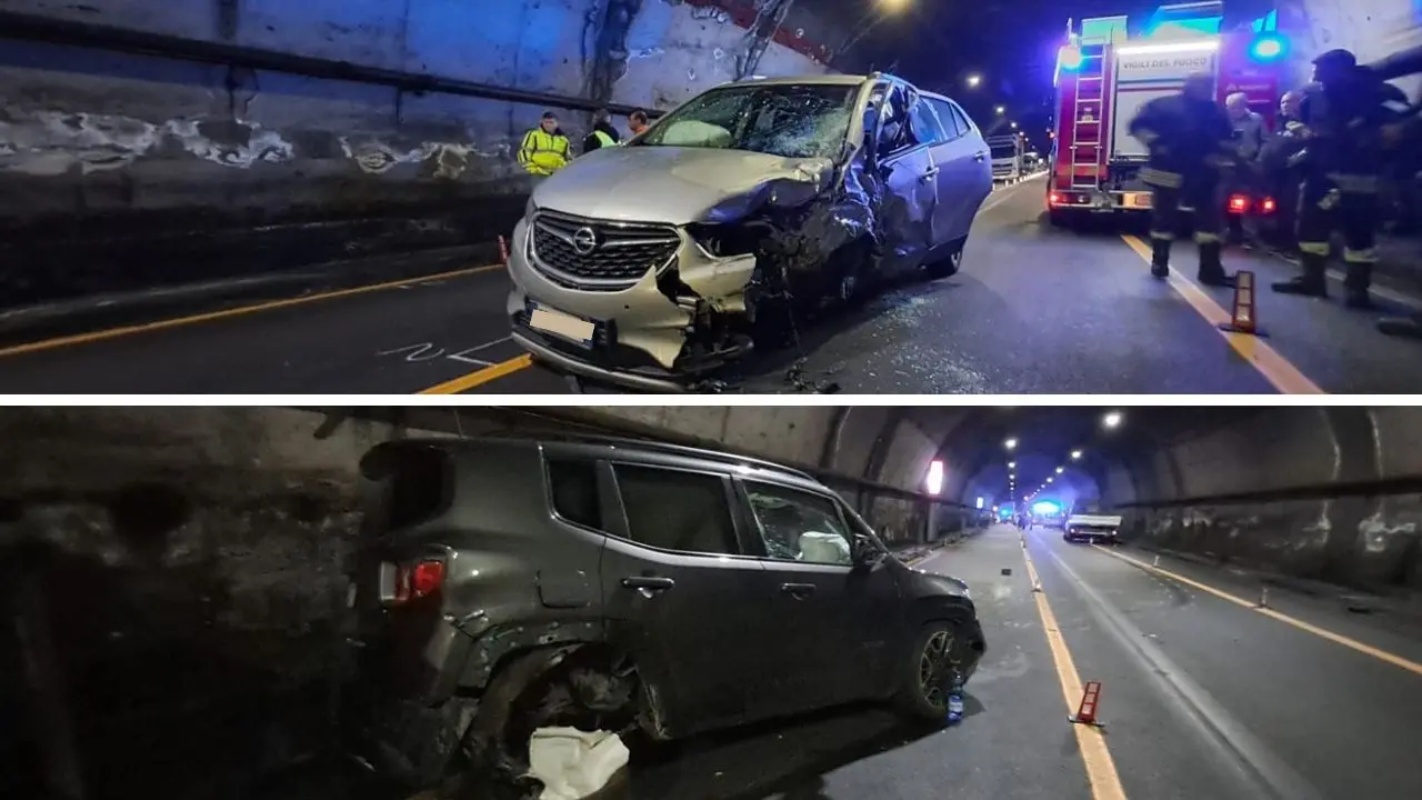 Ancora un incidente sulla Jonio-Tirreno, scontro tra due auto all’interno della galleria Limina: un morto e un ferito