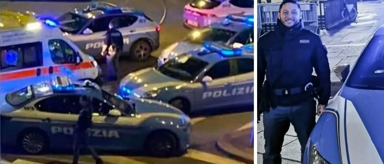 Milano, poliziotto accoltellato: colpito mentre cercava di salvare il suo aggressore da un treno in arrivo