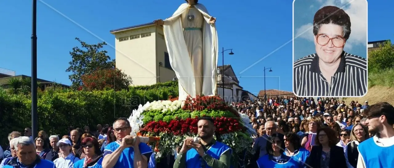 Migliaia di fedeli a Paravati per Natuzza in occasione della festa della mamma