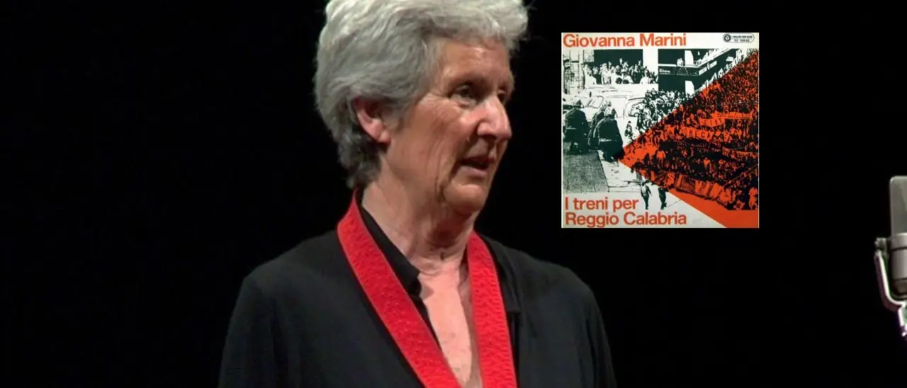 Il lascito di Giovanna Marini: ne “I treni per Reggio Calabria” cantò la mobilitazione che nel 1972 riunì i lavoratori di Nord e Sud