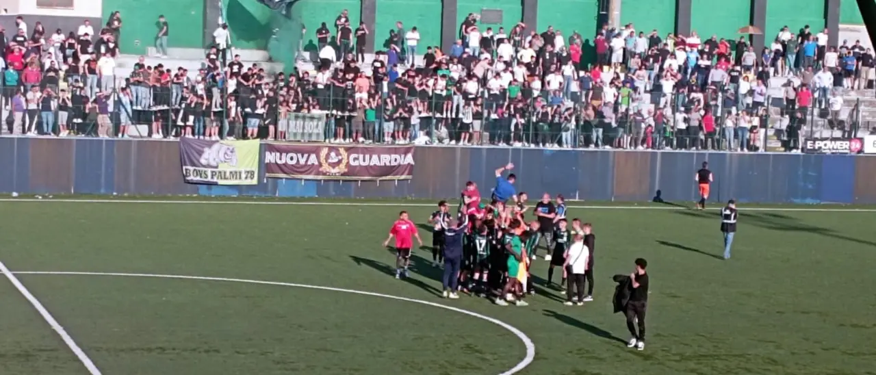 Eccellenza, play out: la Palmese batte 2-1 il Gioiosa Jonica e si salva dopo i tempi supplementari