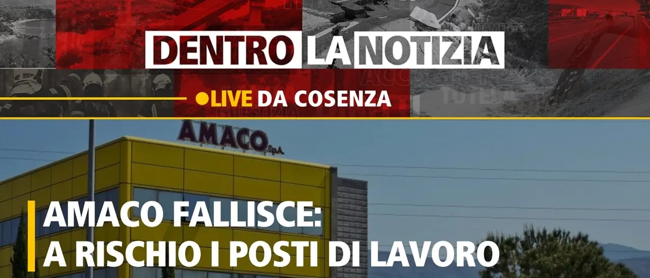 Amaco e il futuro incerto di oltre 120 lavoratori: focus a Dentro la Notizia