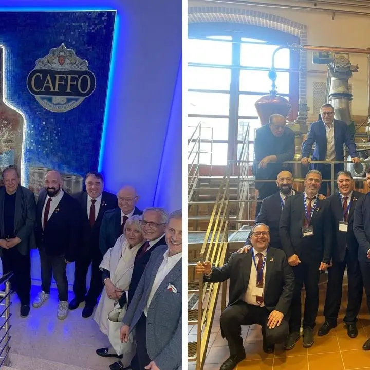 La distilleria Caffo accoglie nella sua sede il consiglio direttivo di Abi Professional