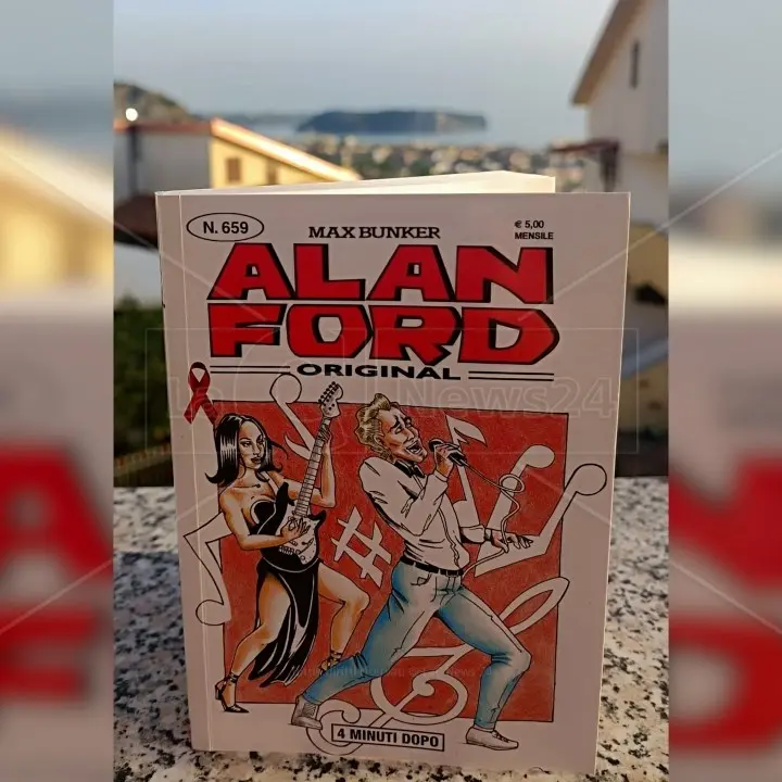 L’artista calabrese Veronica Guitti è la prima donna a disegnare una storia del famoso fumetto Alan Ford
