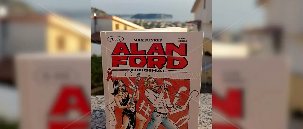 L’artista calabrese Veronica Guitti è la prima donna a disegnare una storia del famoso fumetto Alan Ford