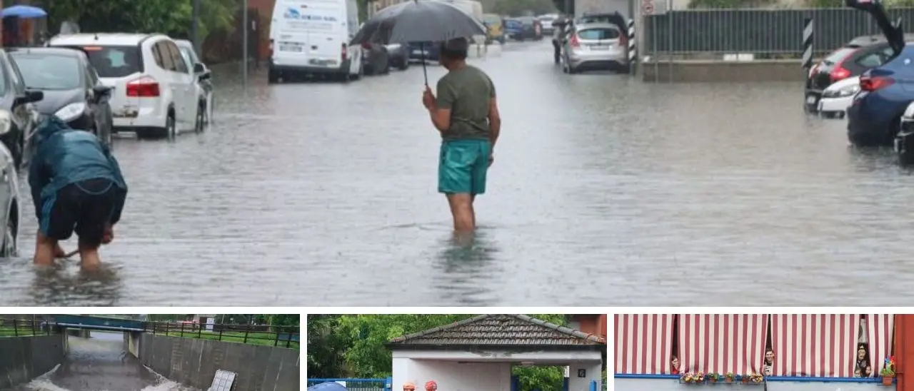 Maltempo in Lombardia, a Milano esonda il fiume Lambro: edifici allagati e traffico in tilt