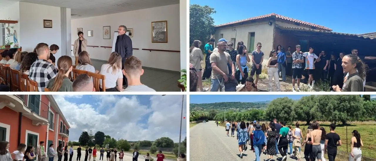 A Limbadi un campo formativo sull’inquinamento marino. Don Ennio Stamile: «Studenti dell’Erasmus schierati contro le Mafie»