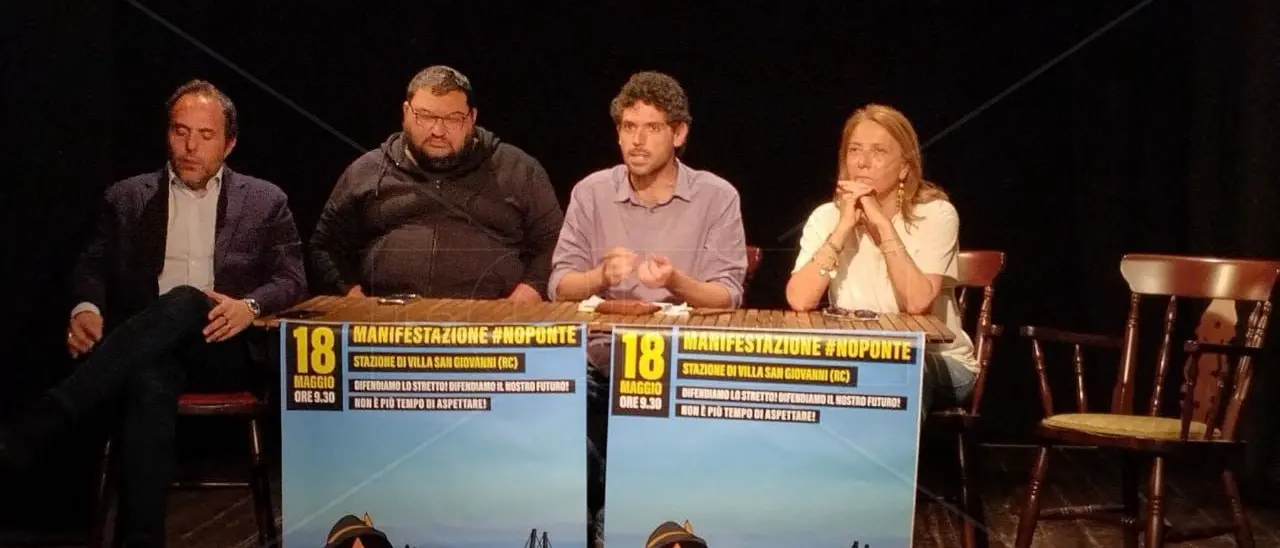 «Le nostre idee in marcia contro il grande bluff del Ponte sullo Stretto»: tutto pronto per il corteo di Villa San Giovanni