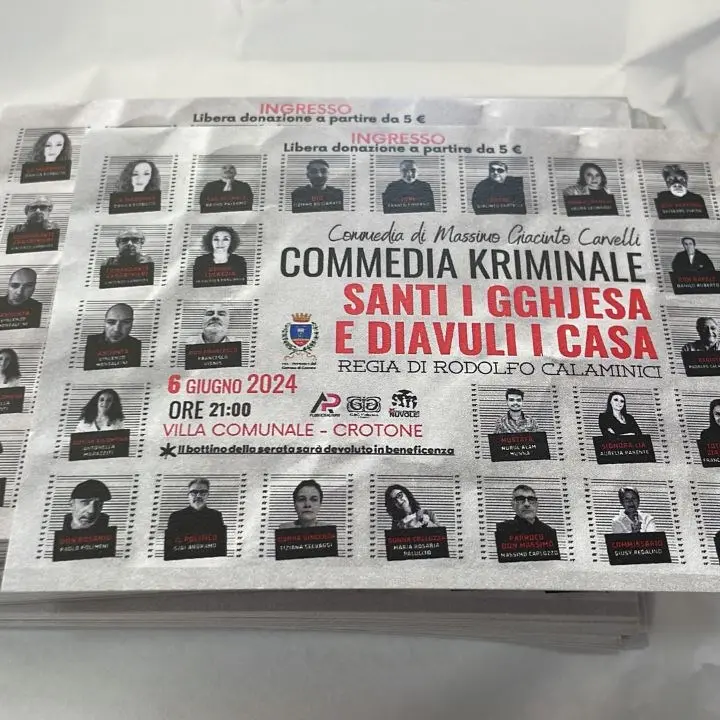 I giornalisti crotonesi nuovamente in scena per comprare un pulmino all’Unitalsi Crotone