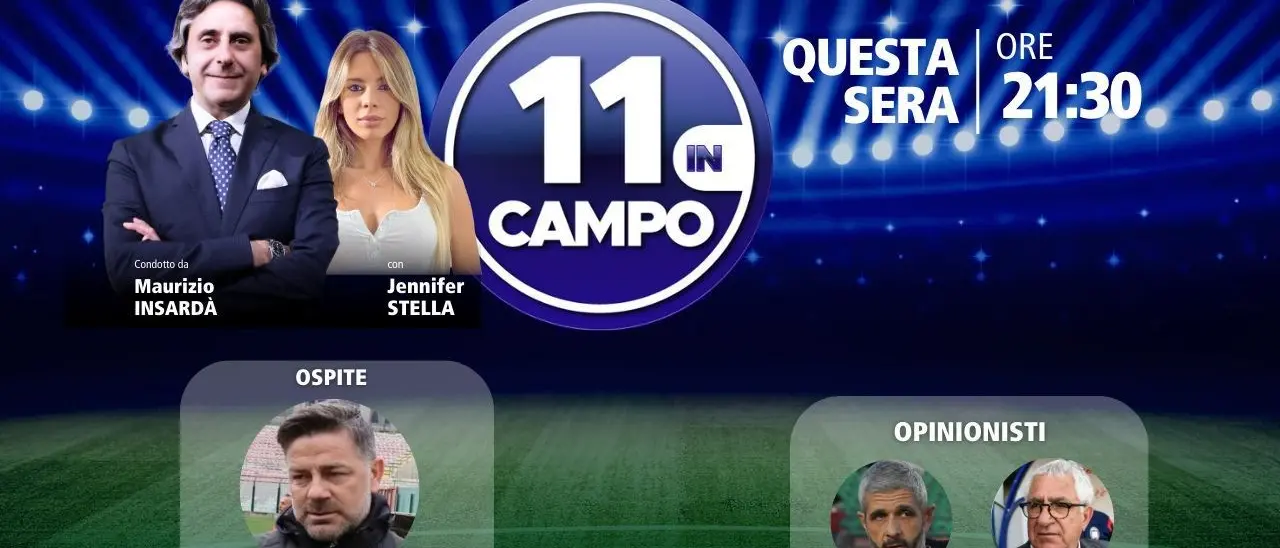 L’ex allenatore del Catanzaro Ciccio Cozza ospite di 11 in campo: appuntamento alle 21.30