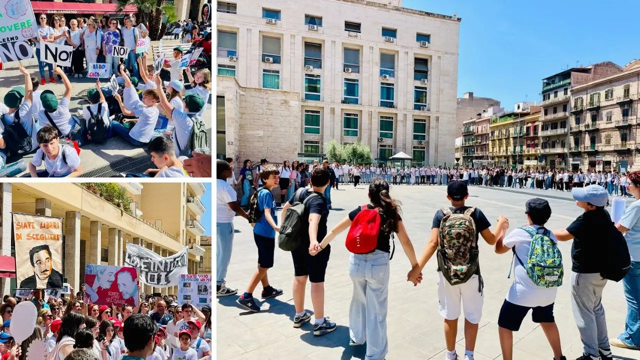 Strage di Capaci, 32 anni fa l’attentato della mafia al giudice Falcone: 5mila studenti in piazza a Palermo