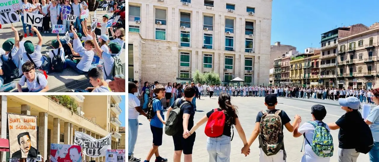 Strage di Capaci, 32 anni fa l’attentato della mafia al giudice Falcone: 5mila studenti in piazza a Palermo