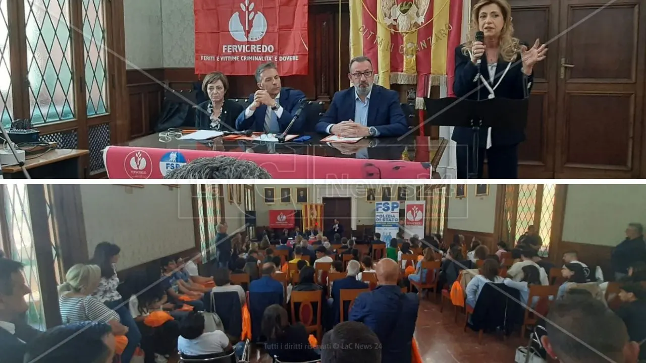 Capaci di ricordare, a Catanzaro polizia e vittime commemorano Giovanni Falcone e Paolo Borsellino