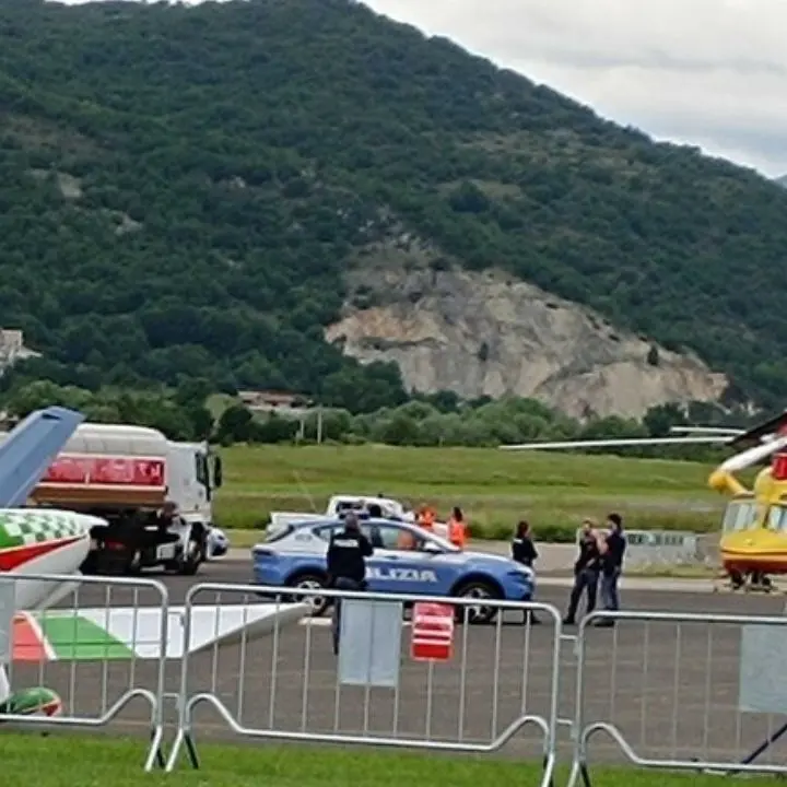 Tragedia a L’Aquila durante l’Air show, 40enne muore investito da un mezzo pesante