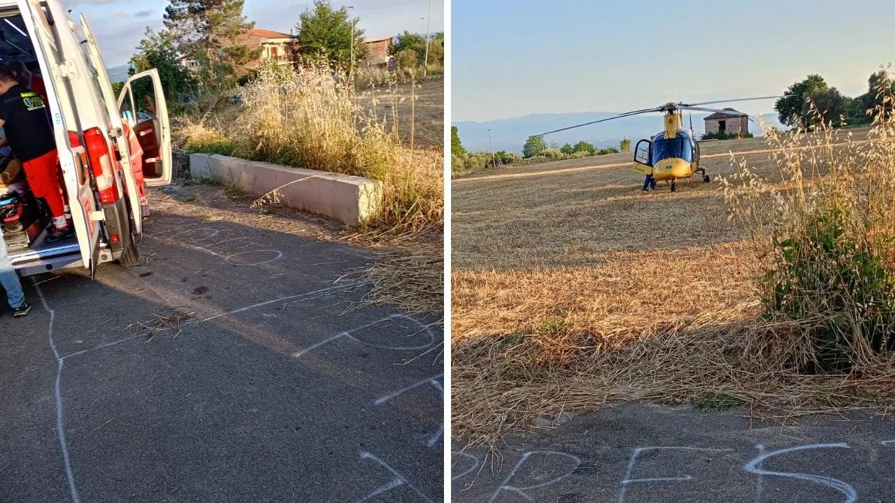 Mileto, sfiorata la tragedia durante una lite tra vicini: un uomo ferito alla testa, interviene l’elisoccorso