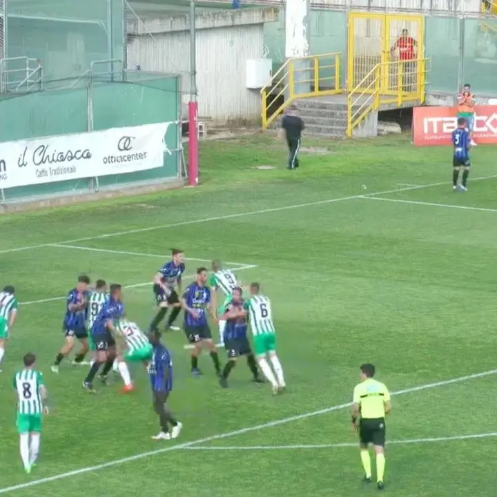 Eccellenza, play off nazionali: Vigor Lamezia e Bisceglie fanno 3-3 al D’Ippolito