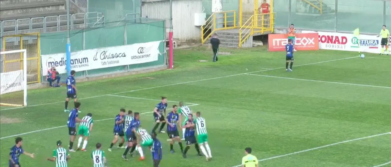 Eccellenza, play off nazionali: Vigor Lamezia e Bisceglie fanno 3-3 al D’Ippolito