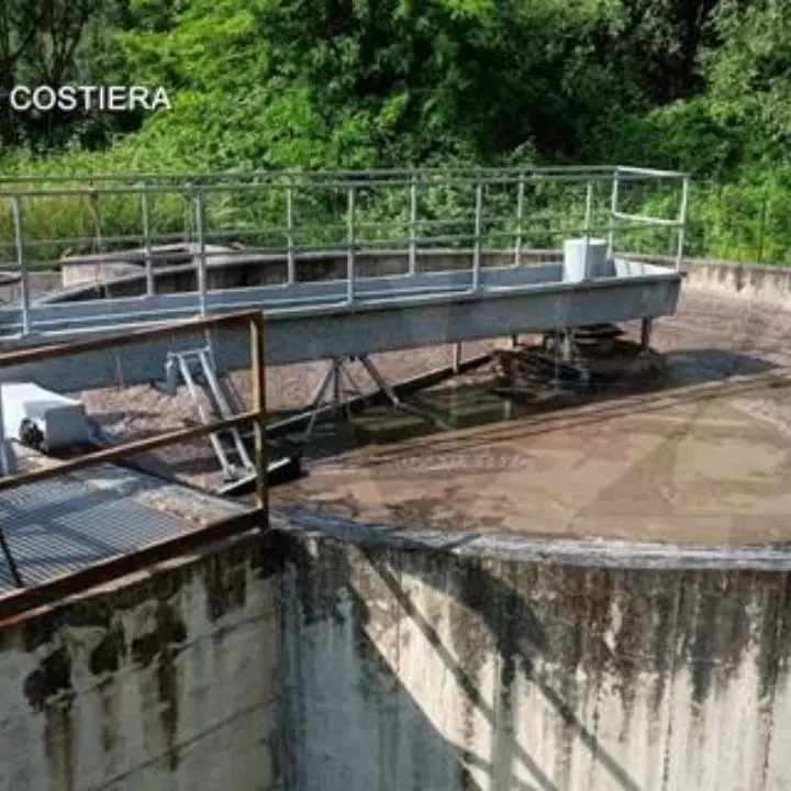 Girifalco, reflui fognari scaricati in un torrente: sequestrato il depuratore comunale