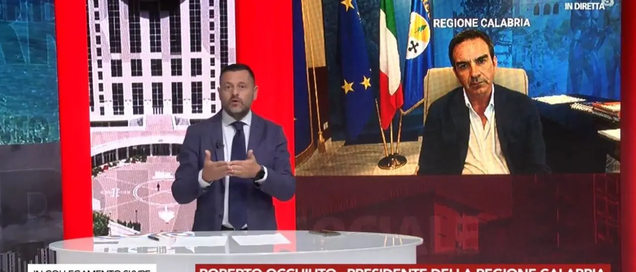 Occhiuto a Dentro la notizia: «Polemiche sulla Bolkestein? Forse a qualcuno dà fastidio che il Sud tuteli i propri interessi»